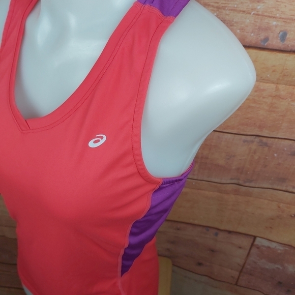 🍄3/50$🍄 ASICS running training tennis tank top size small - Picture 2 of 7